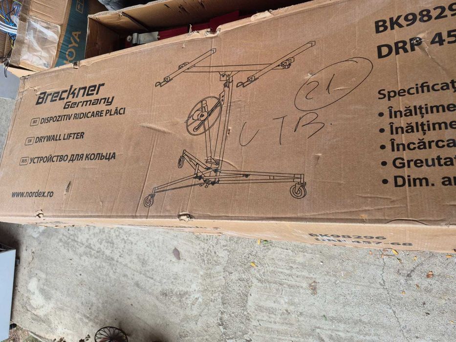Vand dispozitiv ridicare placi OSB, gips carton