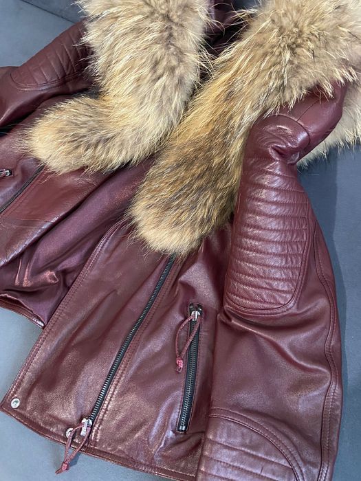 Кожено яке, естествена кожа