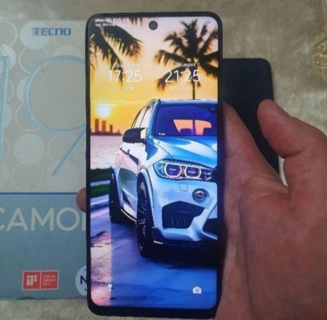 Srochna sotiladi Tecno Camon 19 6+4/128Gb Orginal Yengi madel