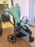 Количка Cybex Priam 3 с тапицерия Leaf Green