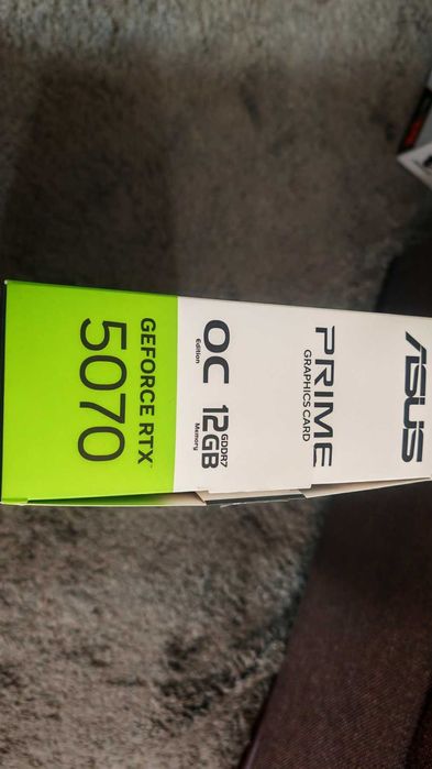 Видео карта ASUS GeForce RTX 5070 12GB PRIME OC DLSS 4