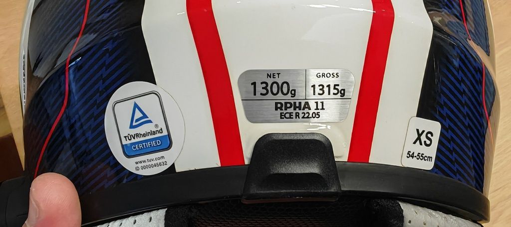 Каска HJC Rpha 11 с хендсфри Freedcon