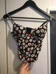 Top-corset S-M push-up