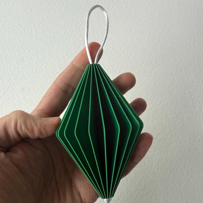 Emerald Forest | Set 4 buc ornamente de Crăciun | print 3D