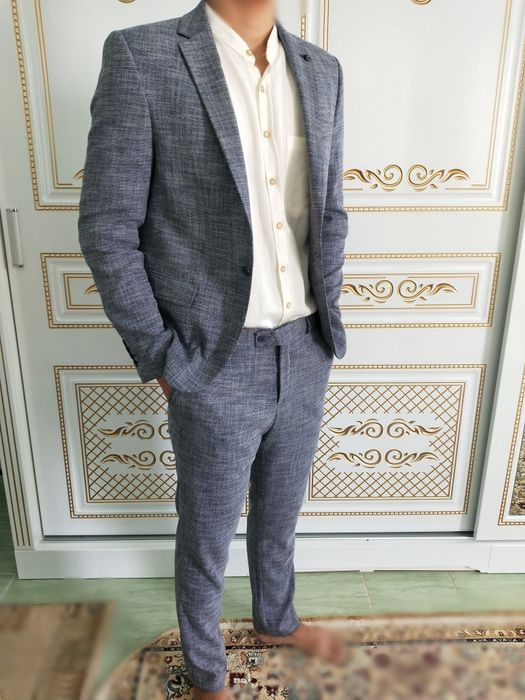 Мужской Костюм Тройка Турция