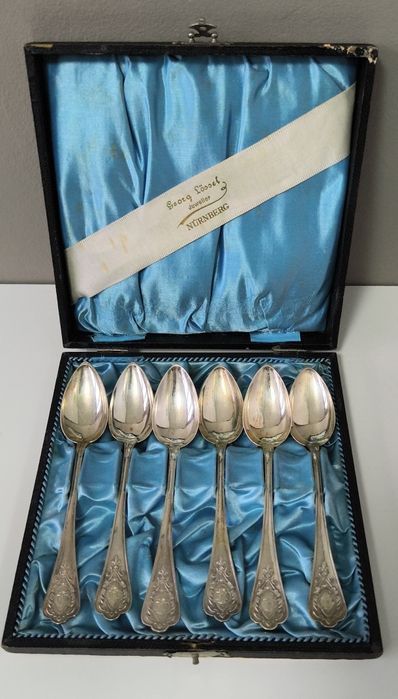 Set lingurițe din argint 800