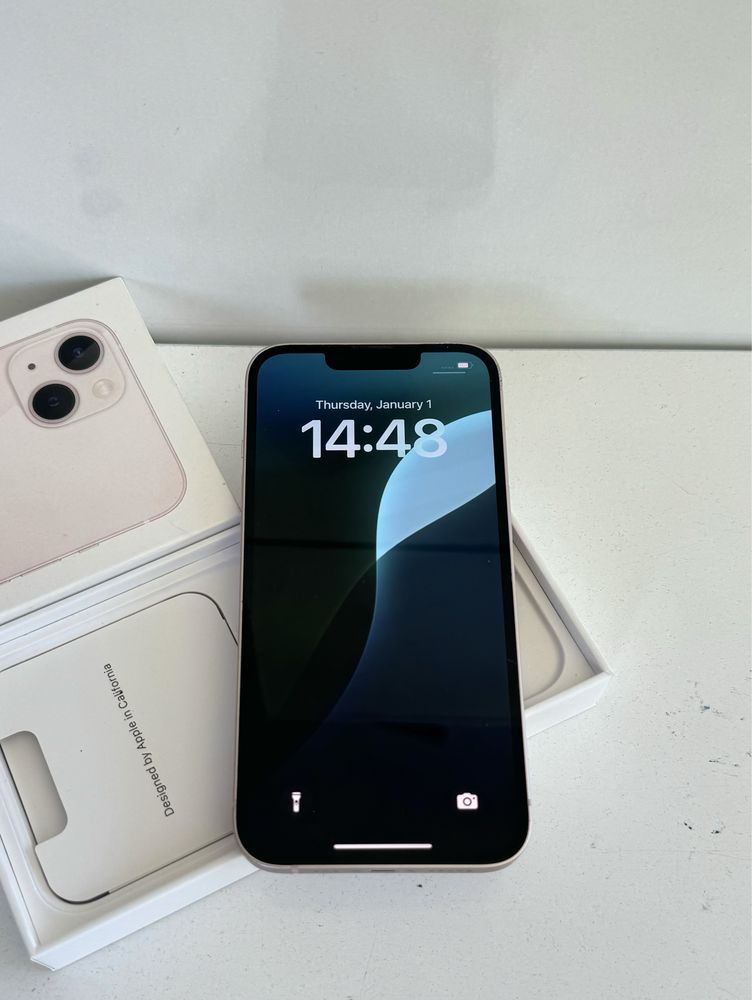 Перфектен! iPhone 13 256GB Pink 97% Battery