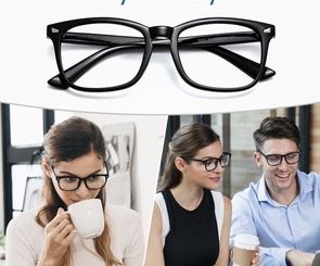 Дамски очила правоъгълни Vintage дизайн стъкла без диоптър защитаUV400