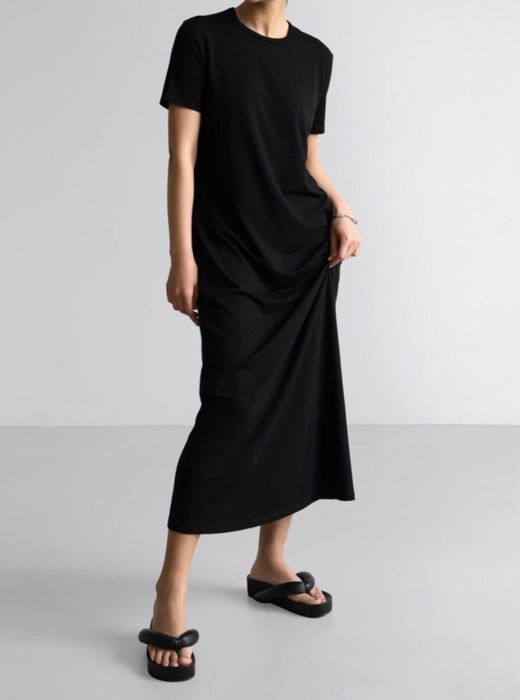 Черная база на лето из вискозы