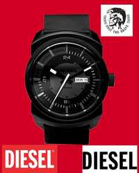 Блэкоут супер черные как ночь часы Diesel DZ1262 Полный как уголь США
