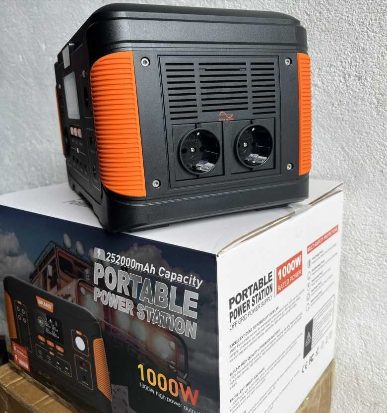 Generator solar Flashfish J1000 Plus 1000 W cu 932,4 Wh,252000mAh, Nou