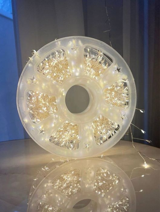 Новогодняя гирлянда Мишура | Роса