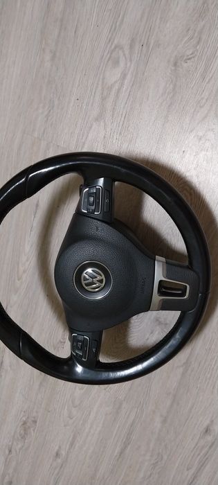 Volan complet cu padele VW PASSAT B6, B7, CC