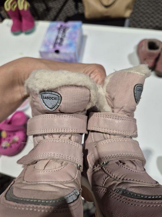 Ghete imblanite, Lasocki, marimea 24, impermeabile