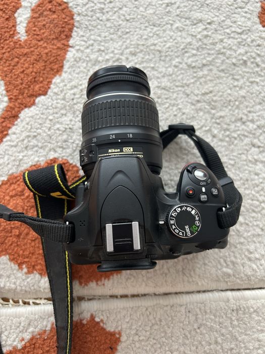 nikon d3200 dslr + obiectiv nikon DX 18-55mm
