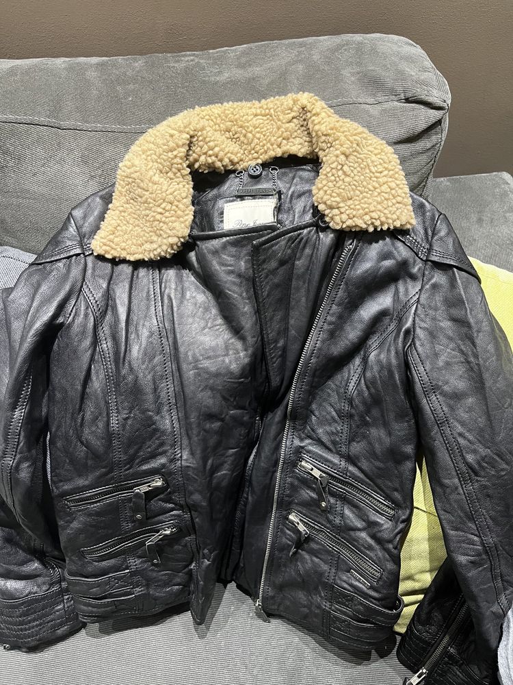 Кожено яке pepe jeans s xs