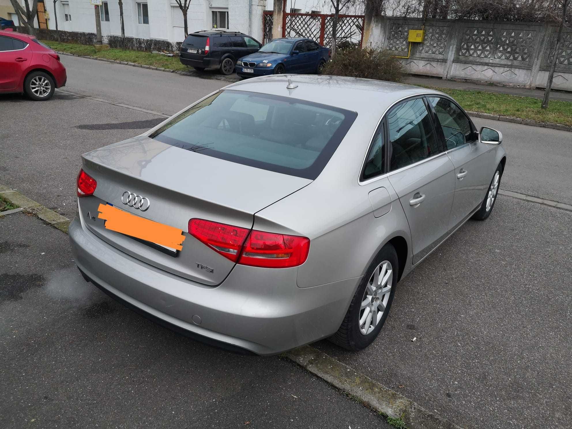 Audi A4, 1.8 TFSI-170 cp Benzina, an fabricatie 2012, 197000 Km.