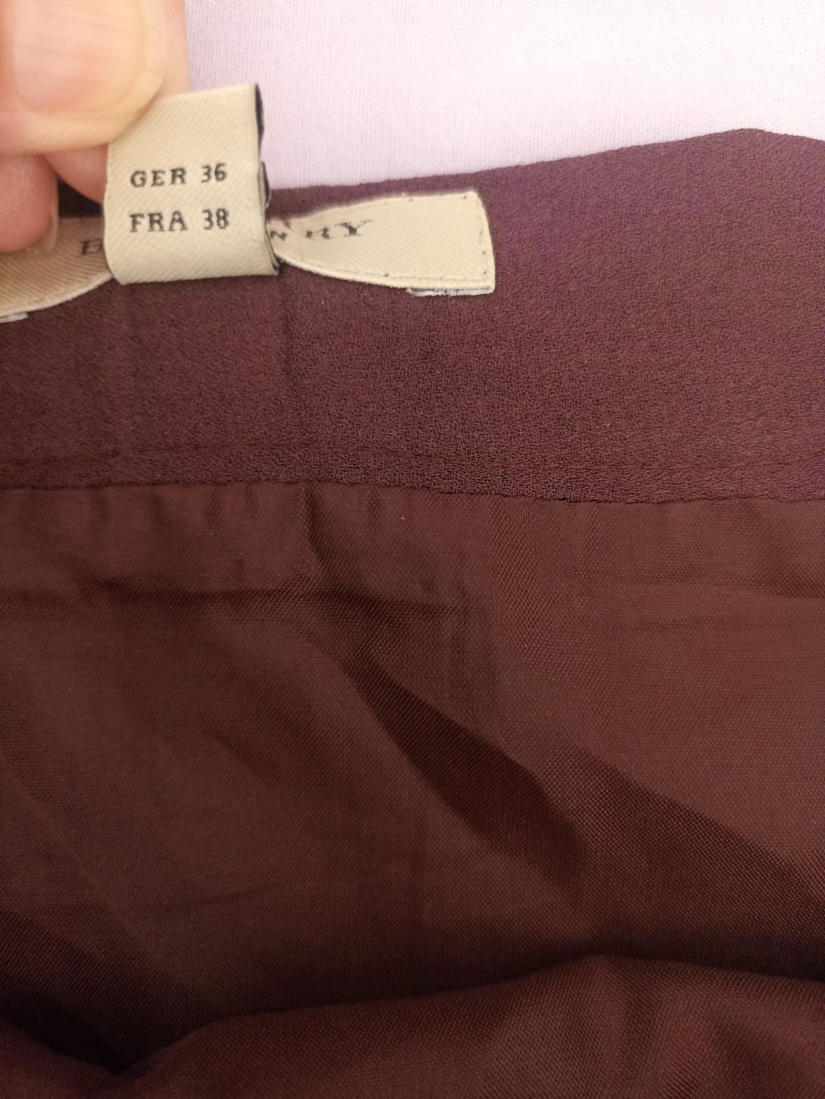 Дамска пола Burberry коприна