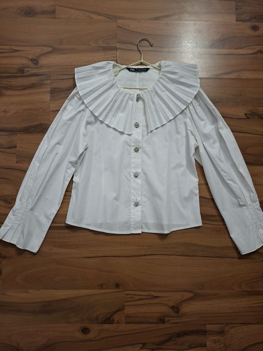 Camasa zara cu nasturi bijuterie marime m