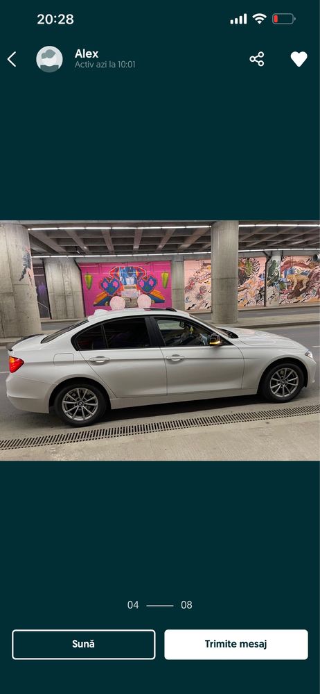 BMW F30 2012 motor 2l diesel 219000 km