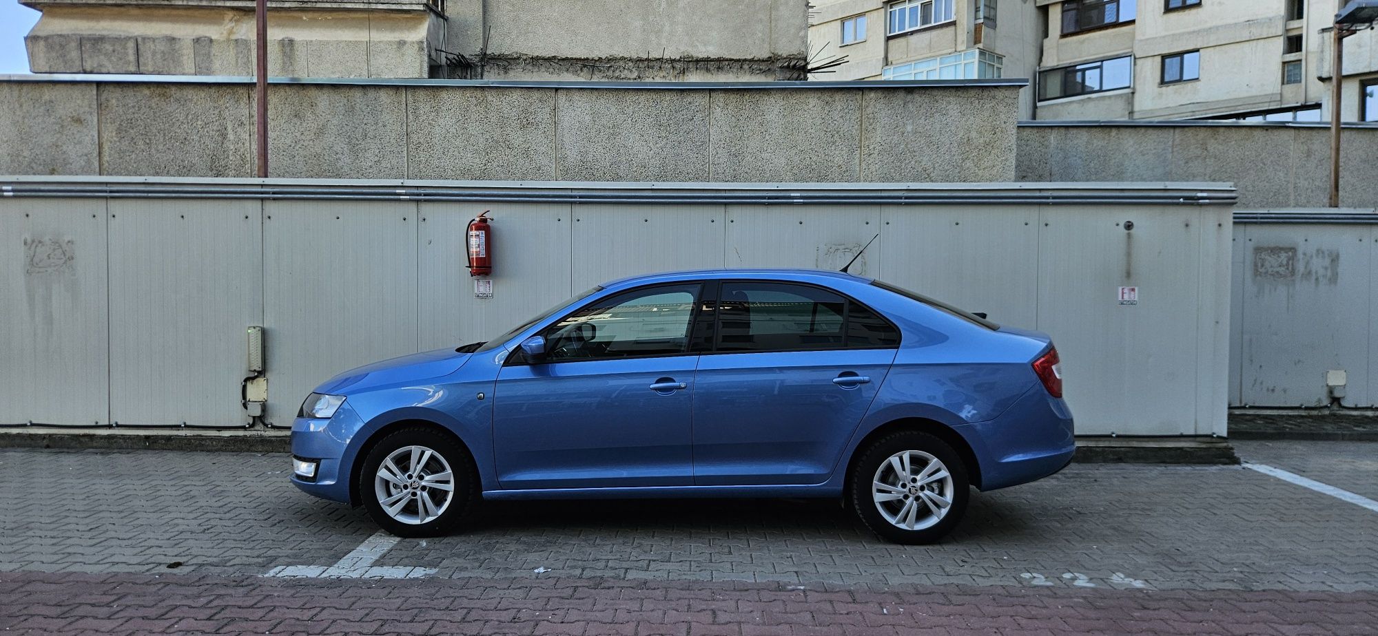 Skoda rapid benzina climatronic jante din aliaj
