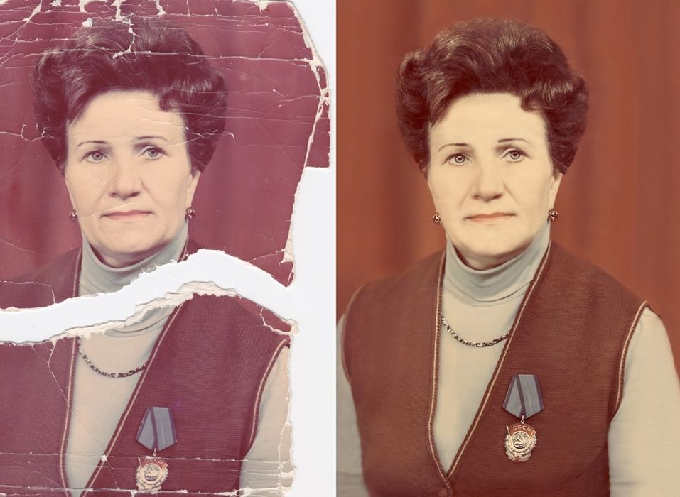 Реставрация фото, Rasmlarni Restovratsiya qilish