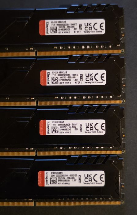 32GB RAM 3200MHz DDR4 Hyper X Beast