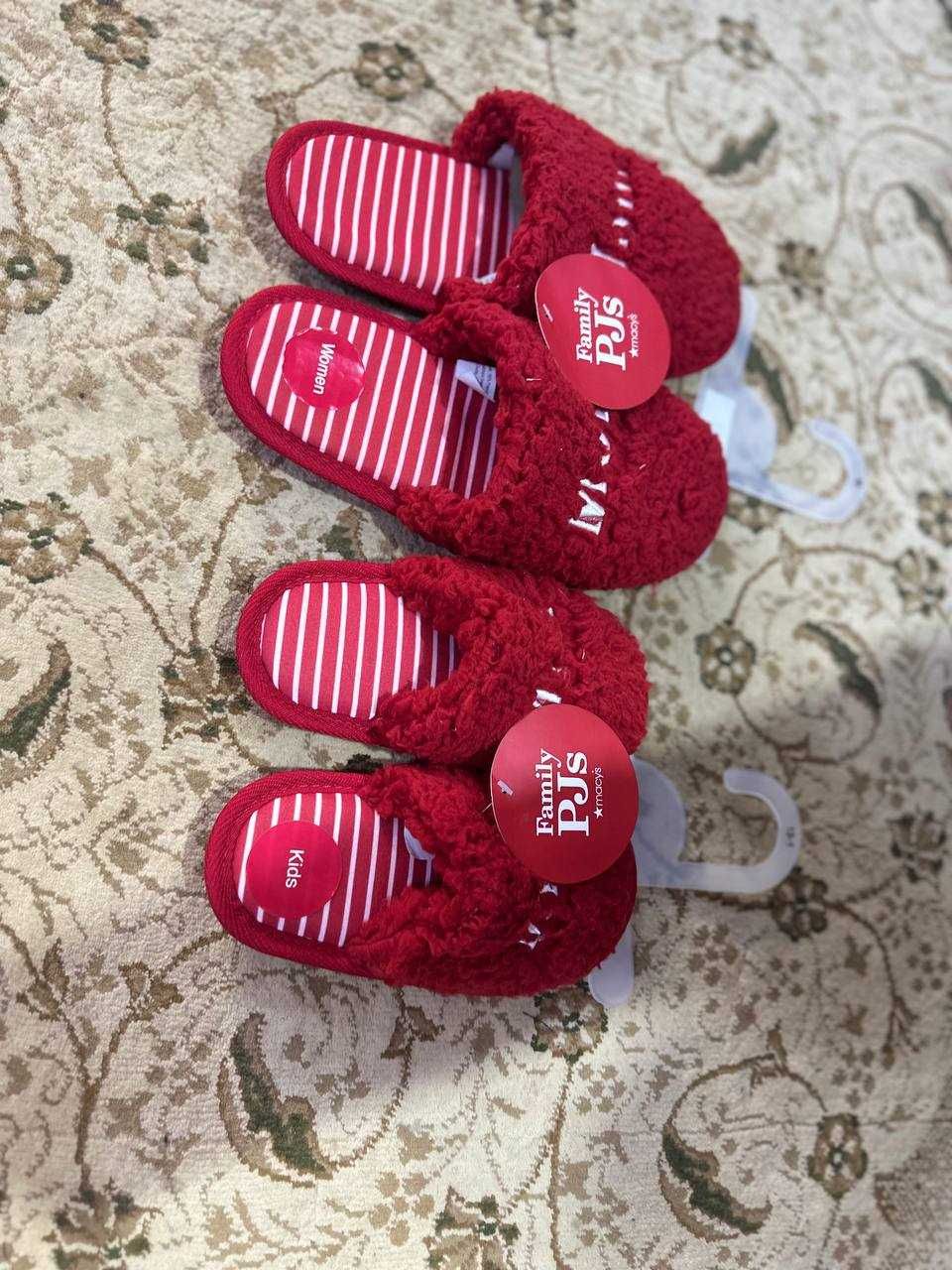 Детские тапочки Family PJs от Macy's