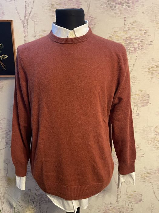 Pulover barbati casmir+matase Galeria marimea XL slim fit