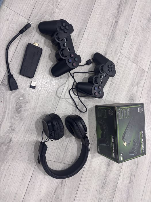 Приставка игравой приставка + маршал наушник Game Controller