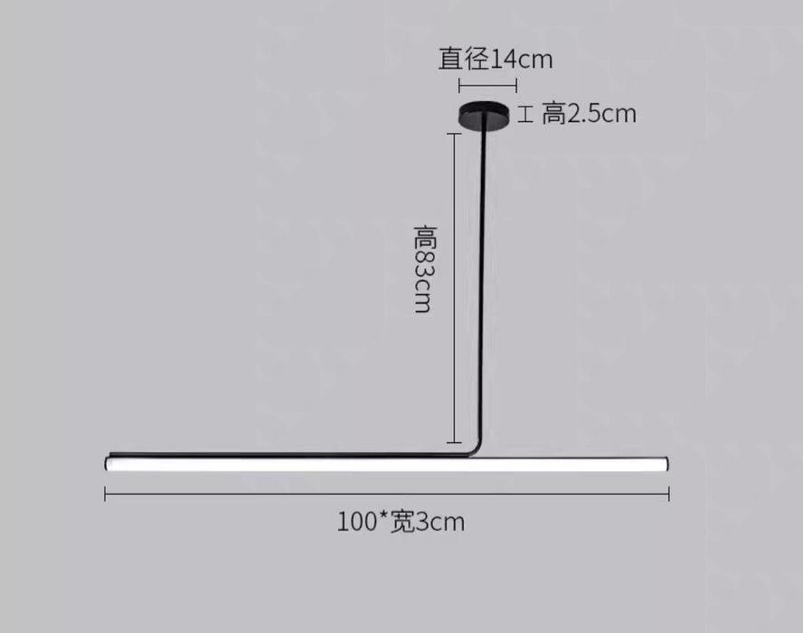Новая люстра над столом