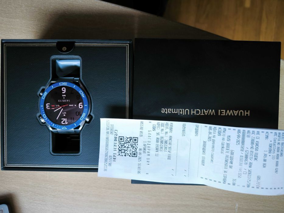 Huawei Watch Ultimate Blue Titanium