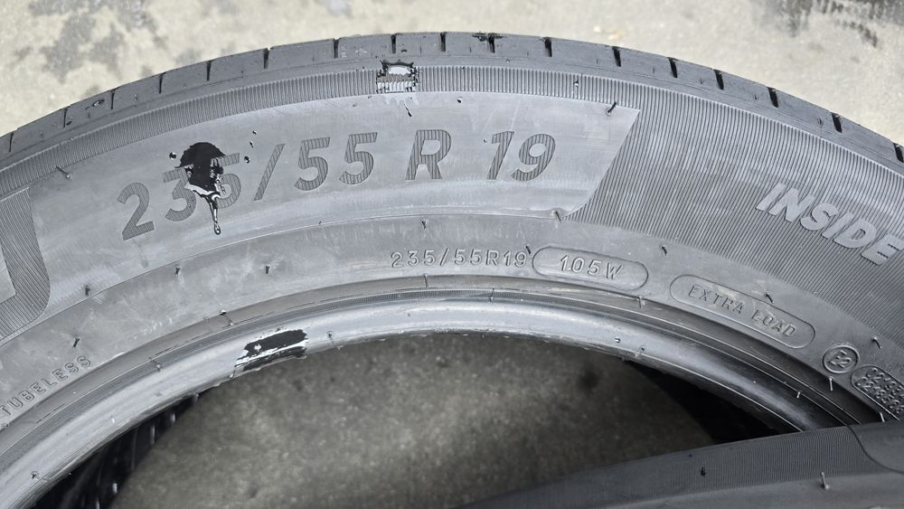 2 anvelope vară Michelin și 2 Goodyear 235/55/19