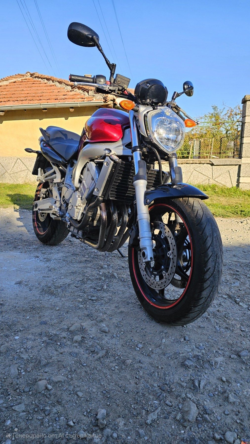 Yamaha fz6, 600c, 2004 година
