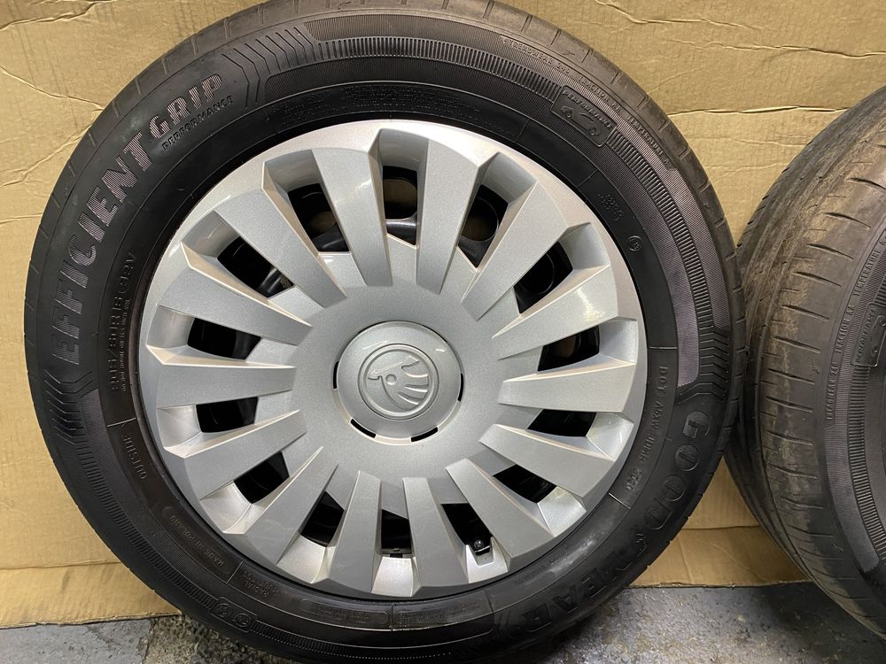 Jante roti vara 16 roti Audi VW Seat Skoda  anv 205/60R16 Goodyear