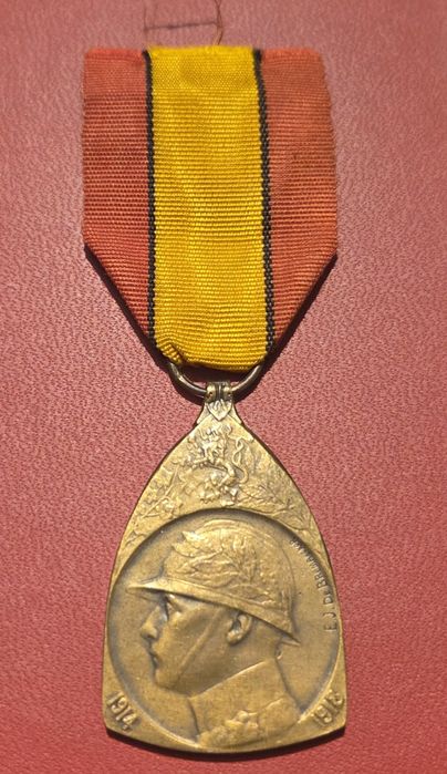 Medalia Comemorativa Belgia WW1