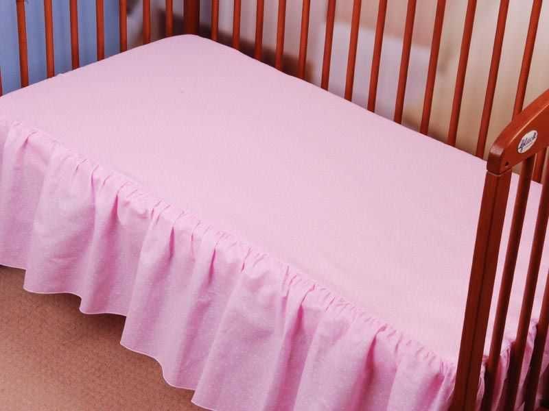 Детски чаршаф с волан, 120х60см, GLUCK