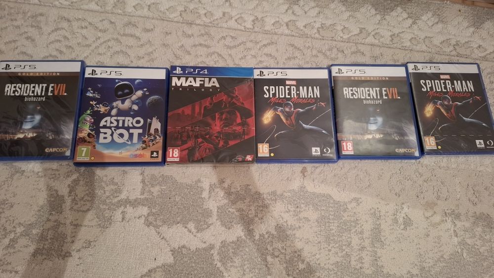 Продаю игры на пс5 пс4