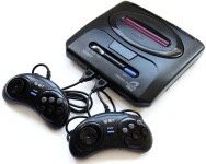 Игровая приставка SEGA Mega Drive 2 черный