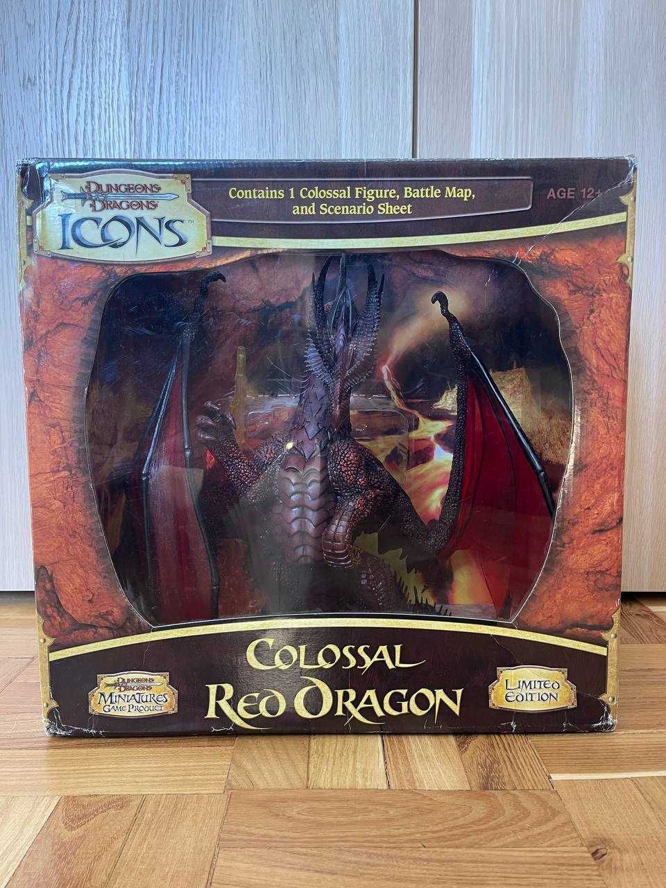 Colossal Red Dragon - Dungeons & Dragons D&D Icons