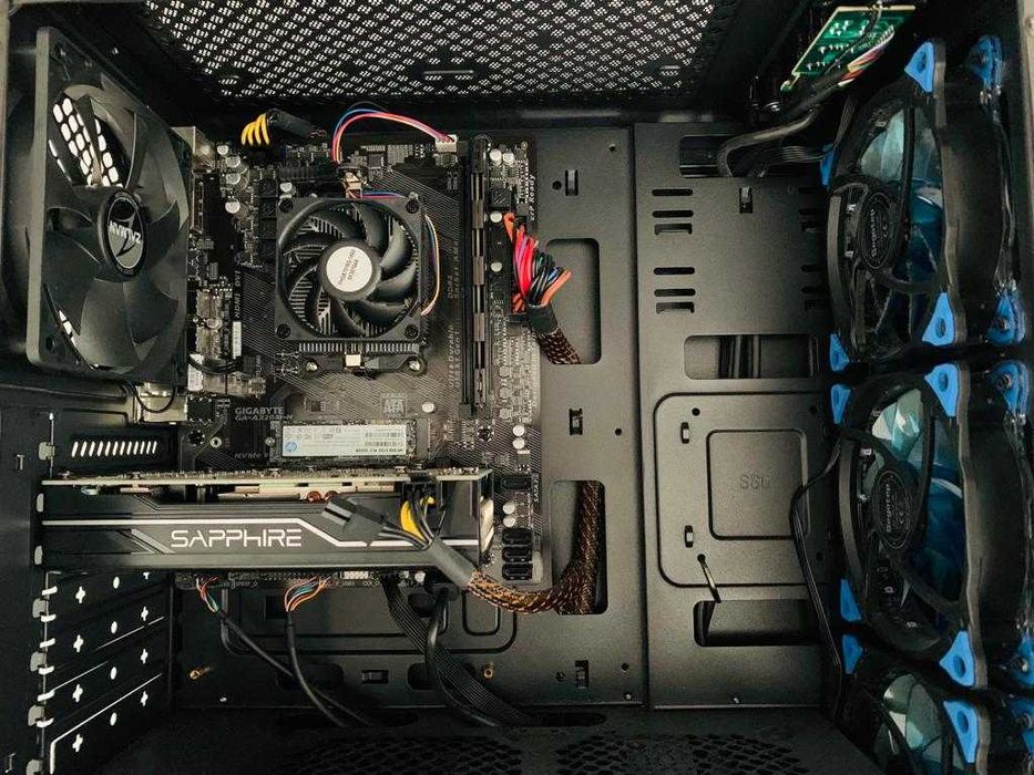 PC Light Gaming AMD 3000G 3.5GHz, Radeon RX570, 8GB DDR4, SSD 500GB