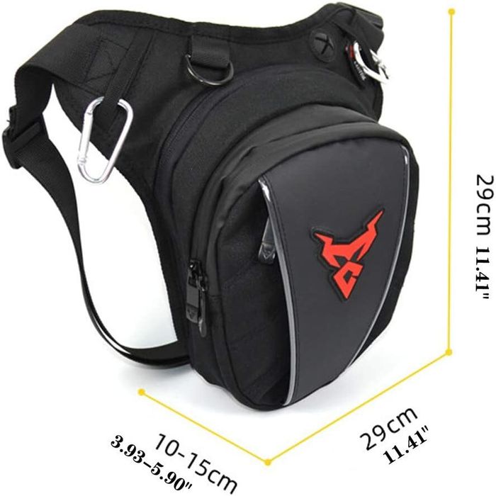 Geanta pentru motocicleta Bagtecs prindere picior, Negru

Esti