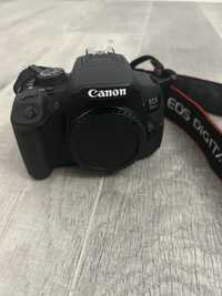 Canon 700d, 2 obiective, card 128 gb, geanta foto Amazom basics