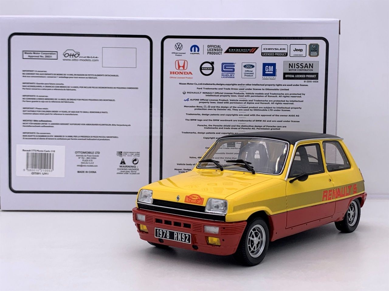 Machetă auto Renault 5 TS