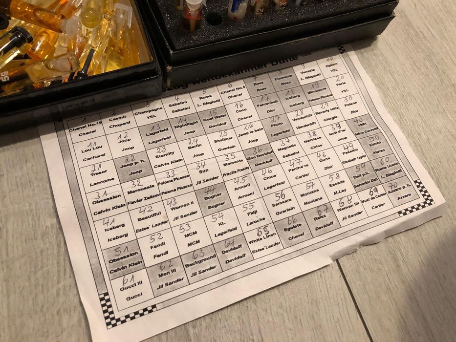 Vintage 150 mostre parfum