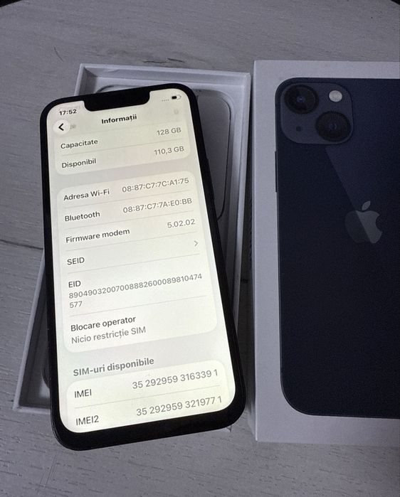 iPhone 13 mini  Totul Original