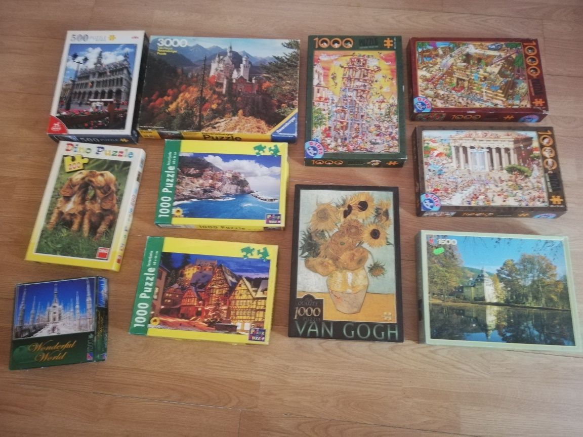Jocuri puzzle diferite modele