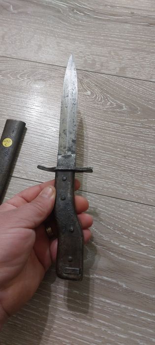 Baionetă - cutit de transeu Germania ww1 marcat Demag Duispurg