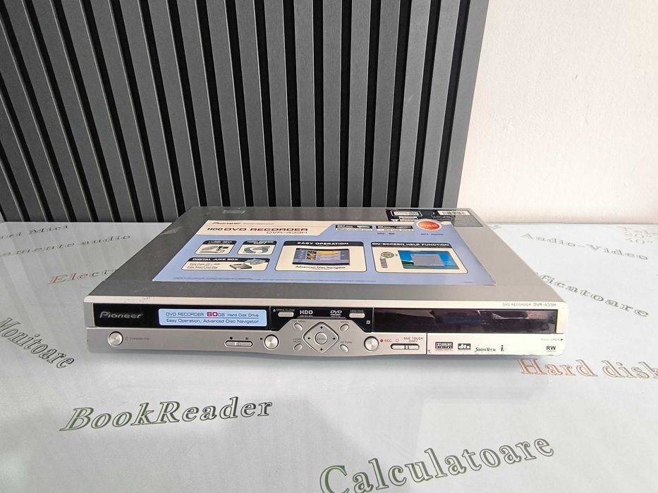 DVD Recorder Pioneer DVR-433H-S - Funcțional, Testat