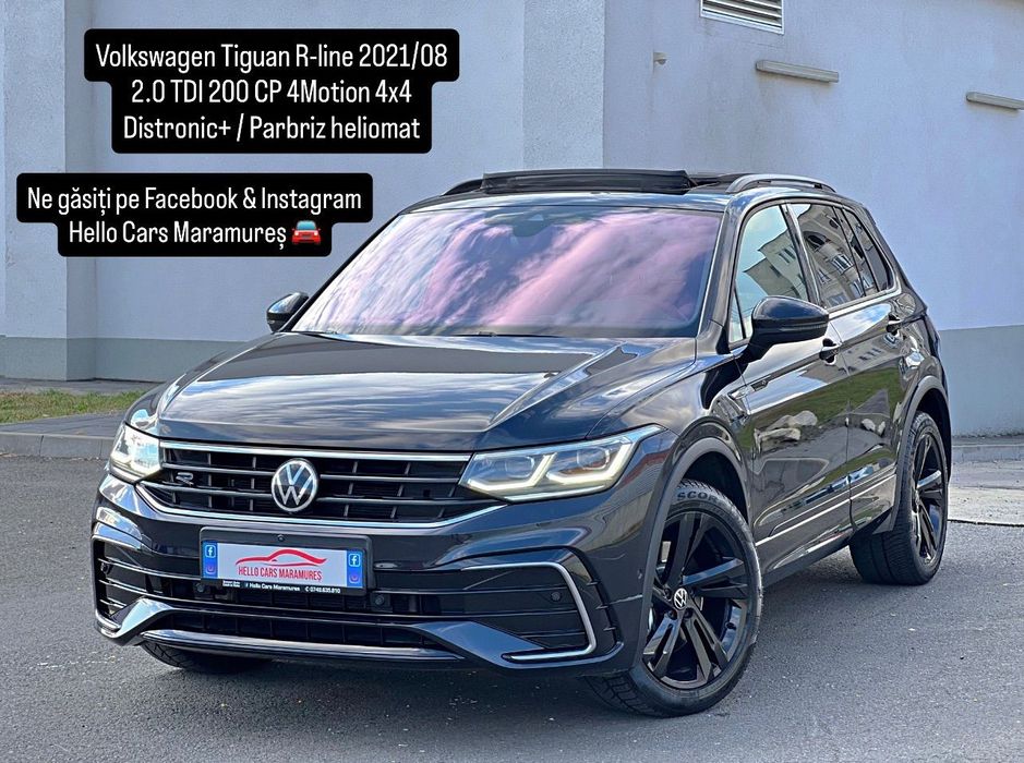 Volkswagen Tiguan R-line Exclusive 200 CP 4x4 Absolut Full Options
